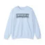 Giggly Squad Allegedly Unisex Heavy Blend™ Crewneck Sweatshirt Light Blue