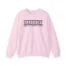 Giggly Squad Allegedly Unisex Heavy Blend™ Crewneck Sweatshirt Light Pink