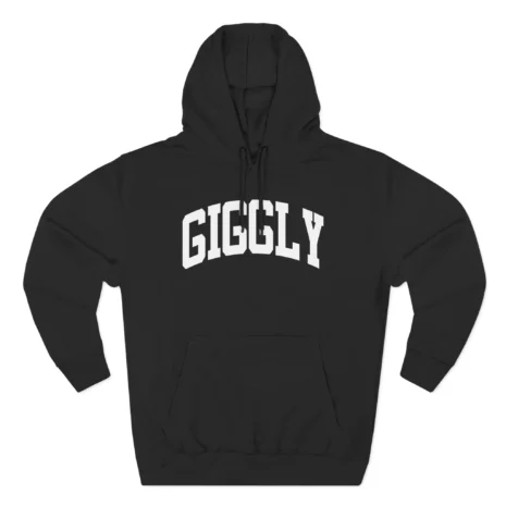 Giggly Squad Collegiate Classic Hoodie Black Giggly Squad Collegiate Classic Hoodie Black