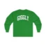 Giggly Squad Collegiate Unisex Cotton Long Sleeve T-Shirt Irish Green