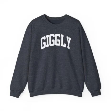 Giggly Squad Collegiate Unisex Heavy Blend Crewneck Sweatshirt Heather Sport Dark Navy Giggly Squad Collegiate Unisex Heavy Blend Crewneck Sweatshirt Heather Sport Dark Navy