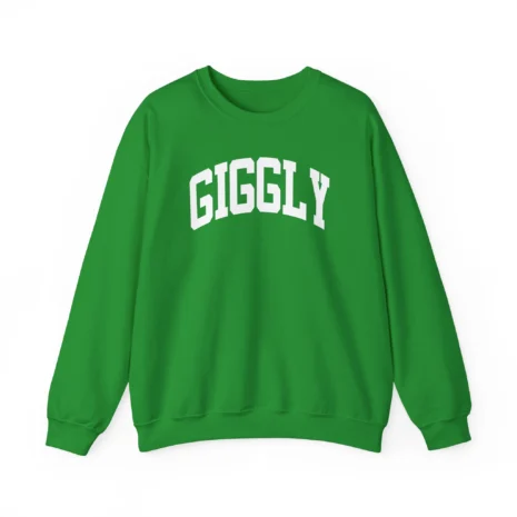 Giggly Squad Collegiate Unisex Heavy Blend Crewneck Sweatshirt Irish Green Giggly Squad Collegiate Unisex Heavy Blend Crewneck Sweatshirt Irish Green
