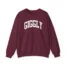 Giggly Squad Collegiate Unisex Heavy Blend Crewneck Sweatshirt Maroon