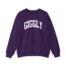 Giggly Squad Collegiate Unisex Heavy Blend Crewneck Sweatshirt Purple