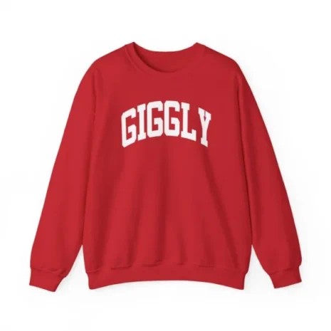 Giggly Squad Collegiate Unisex Heavy Blend Crewneck Sweatshirt Red Giggly Squad Collegiate Unisex Heavy Blend Crewneck Sweatshirt Red