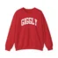 Giggly Squad Collegiate Unisex Heavy Blend Crewneck Sweatshirt Red