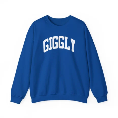 Giggly Squad Collegiate Unisex Heavy Blend Crewneck Sweatshirt Royal Giggly Squad Collegiate Unisex Heavy Blend Crewneck Sweatshirt Royal