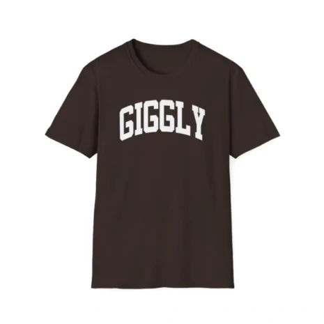 Giggly Squad Collegiate Unisex T-Shirt Dark Chocolate Giggly Squad Collegiate Unisex T-Shirt Dark Chocolate