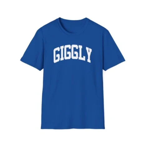 Giggly Squad Collegiate Unisex T-Shirt Royal Giggly Squad Collegiate Unisex T-Shirt Royal