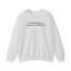 Giggly Squad Future Ex-girlfriend Text Unisex Heavy Blend Crewneck Sweatshirt Ash