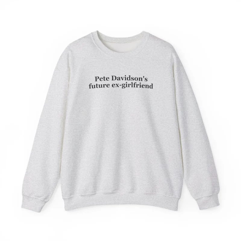 Giggly Squad Future Ex-girlfriend Text Unisex Heavy Blend Crewneck Sweatshirt Ash