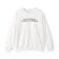 Giggly Squad Future Ex-girlfriend Text Unisex Heavy Blend Crewneck Sweatshirt White