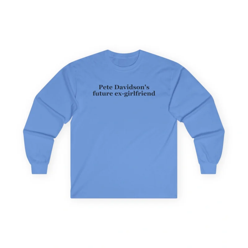 Giggly Squad Future Ex-girlfriend Unisex Cotton Long Sleeve T-Shirt Carolina Blue