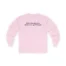 Giggly Squad Future Ex-girlfriend Unisex Cotton Long Sleeve T-Shirt Light Pink