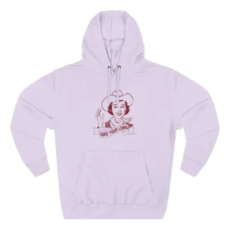 Giggly Squad Gird Your Loins Hoodie Lilac Giggly Squad Gird Your Loins Hoodie Lilac