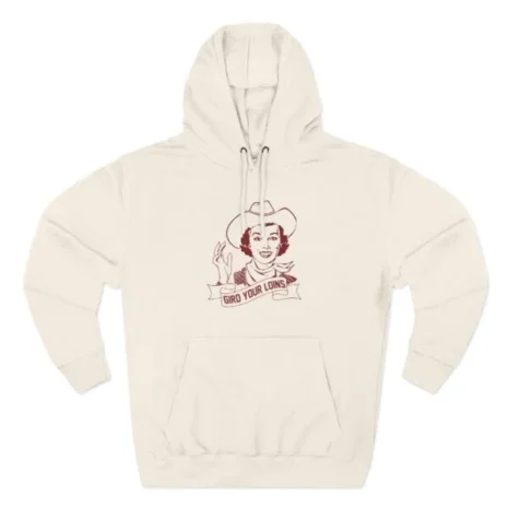 Giggly Squad Gird Your Loins Hoodie Sandshell