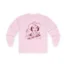 Giggly Squad Gird Your Loins Unisex Cotton Long Sleeve T-Shirt Light Pink