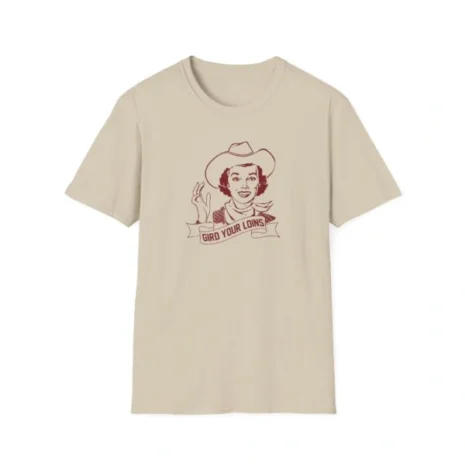 Giggly Squad Gird Your Loins Unisex T-Shirt Sand Giggly Squad Gird Your Loins Unisex T-Shirt Sand