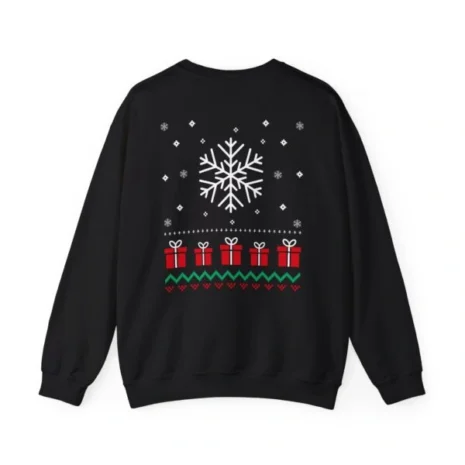 Giggly Squad Graphic Unisex Heavy Blend Crewneck Sweatshirt Black Back Side Giggly Squad Graphic Unisex Heavy Blend Crewneck Sweatshirt Black Back Side