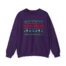 Giggly Squad Graphic Unisex Heavy Blend Crewneck Sweatshirt Purple