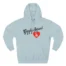 Giggly Squad Heart Hoodie Blue Mist