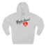 Giggly Squad Heart Hoodie Heather Grey