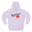 Giggly Squad Heart Hoodie Lilac