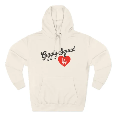 Giggly Squad Heart Hoodie Sandshell Giggly Squad Heart Hoodie Sandshell