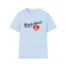 Giggly Squad Heart Unisex Softstyle T-Shirt Light Blue