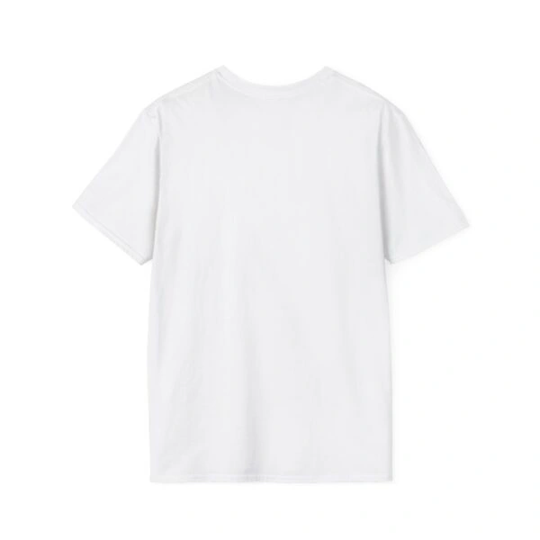 Giggly Squad Heart Unisex Softstyle T-Shirt White Back Side