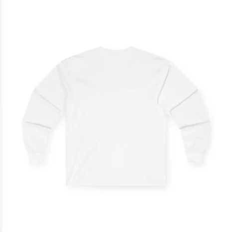 Giggly Squad Heart Unisex Ultra Cotton Long Sleeve T-Shirt White Back Side Giggly Squad Heart Unisex Ultra Cotton Long Sleeve T-Shirt White Back Side