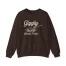 Giggly Squad Heavy Pasta Casual Unisex Sweatshirt Dark Chocolate