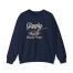 Giggly Squad Heavy Pasta Casual Unisex Sweatshirt Navy