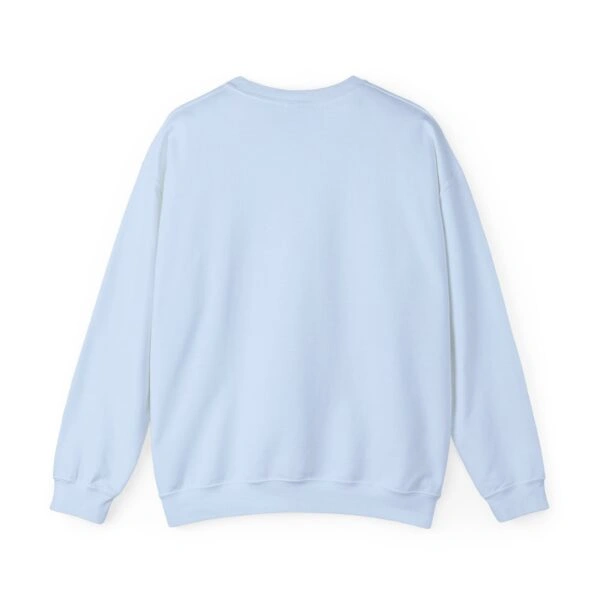 Giggly Squad Heavy Pasta Graphic Crewneck Sweatshirt – Unisex Light Blue Back Side