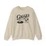 Giggly Squad Heavy Pasta Graphic Crewneck Sweatshirt – Unisex Sand