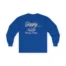 Giggly Squad Heavy Pasta Graphic Unisex Ultra Cotton Long Sleeve T-Shirt Royal