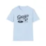 Giggly Squad Heavy Pasta Unisex Softstyle T-Shirt Light Blue