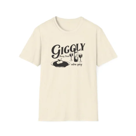 Giggly Squad Heavy Pasta Unisex Softstyle T-Shirt Natural Giggly Squad Heavy Pasta Unisex Softstyle T-Shirt Natural