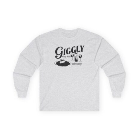 Giggly Squad Heavy Pasta Unisex Ultra Cotton Long Sleeve T-Shirt Ash