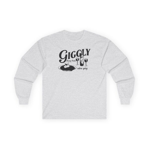 Giggly Squad Heavy Pasta Unisex Ultra Cotton Long Sleeve T-Shirt Ash