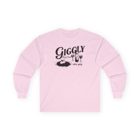 Giggly Squad Heavy Pasta Unisex Ultra Cotton Long Sleeve T-Shirt Light Pink Giggly Squad Heavy Pasta Unisex Ultra Cotton Long Sleeve T-Shirt Light Pink