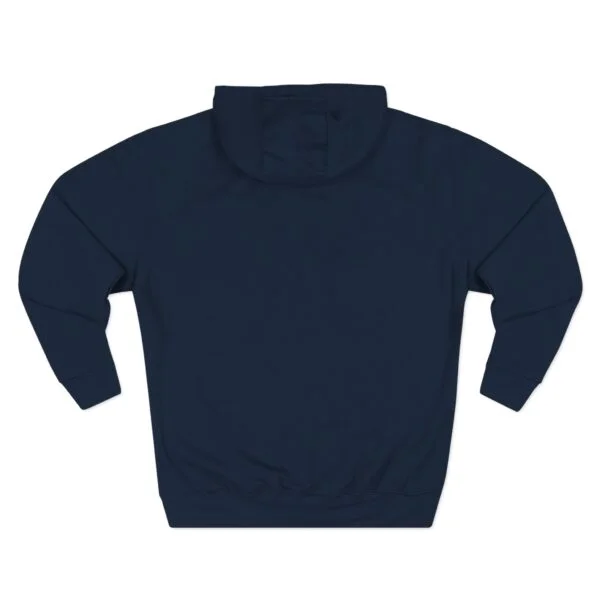 Giggly Squad I Hate Men Band-Style Hoodie Navy Back Side