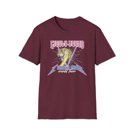 Giggly Squad I Hate Men Band Unisex Softstyle T-Shirt Maroon Giggly Squad I Hate Men Band Unisex Softstyle T-Shirt Maroon