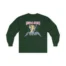 Giggly Squad I Hate Men Band Unisex Ultra Cotton Long Sleeve T-Shirt Forest Green
