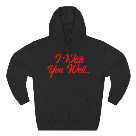 Giggly Squad I Wish You Well Script Hoodie Black Giggly Squad I Wish You Well Script Hoodie Black