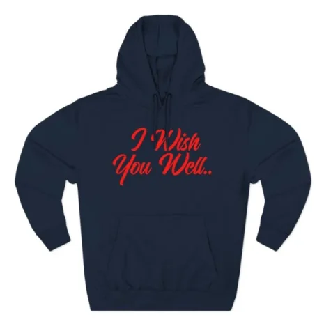 Giggly Squad I Wish You Well Script Hoodie Navy Giggly Squad I Wish You Well Script Hoodie Navy