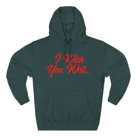 Giggly Squad I Wish You Well Script Hoodie Sports Green Giggly Squad I Wish You Well Script Hoodie Sports Green