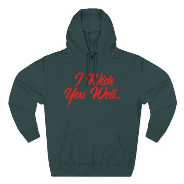 Giggly Squad I Wish You Well Script Hoodie Sports Green
