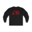 Giggly Squad I Wish You Well Unisex Ultra Cotton Long Sleeve T-Shirt Black