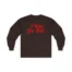 Giggly Squad I Wish You Well Unisex Ultra Cotton Long Sleeve T-Shirt Dark Chocolate